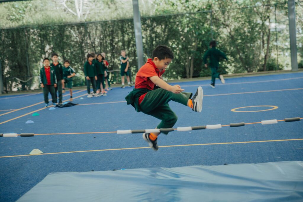 Meadowbank School high jump